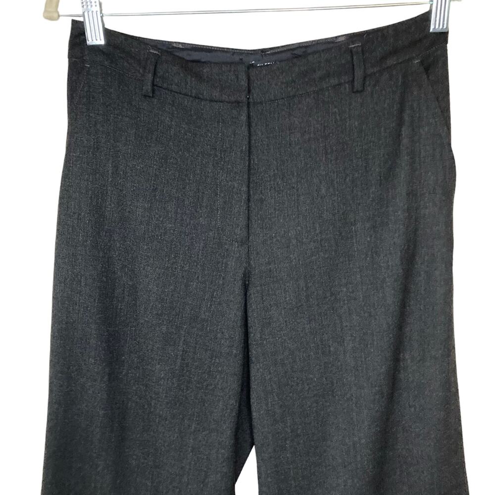 Eileen Fisher Wool Gray Wide Leg Palazzo Dress Pants High Rise Pockets Size XS - Picture 3 of 16